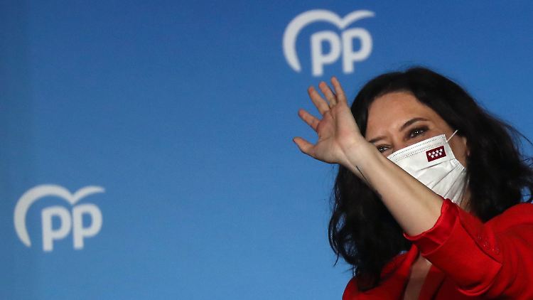 Die Partei der Ministerpräsidentin Isabel Díaz Ayuso konnte ihr Ergebnis verdoppeln. 