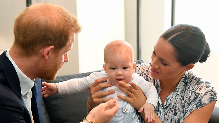 Bald ist die Familie zu viert: Prinz Harry, Herzogin Meghan und ihr Sohn Archie.
