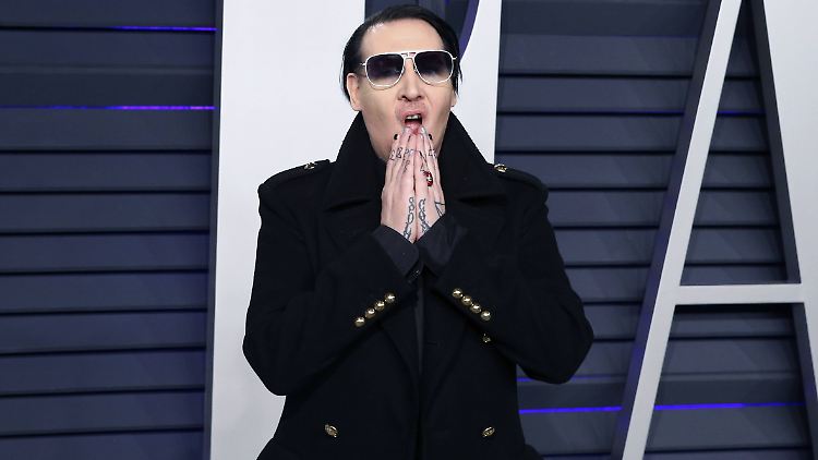 Die Missbrauchsvorwürfe gegen ihn reißen nicht ab: Marilyn Manson.