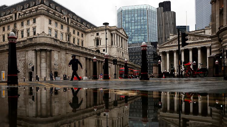 Die Bank of England rechnet für dieses Jahr mit einem Wachstum von mehr als sieben Prozent.