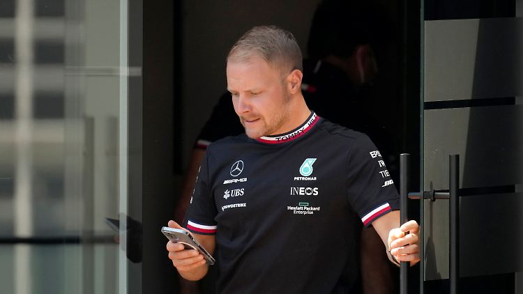 Bottas' Situation ist nicht zufriedenstellend.