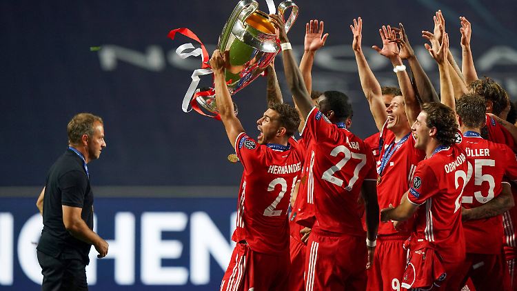 Besonderer Moment einer besonderen Mannschaft.