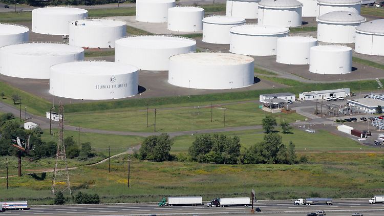 Die Colonial-Pipeline ist gemessen am transportierten Volumen die größte in den USA.
