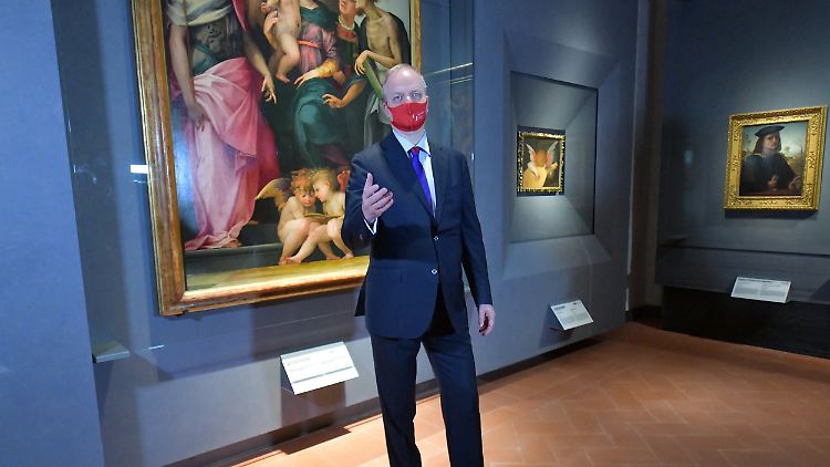 Die Uffizien in Florenz haben seit Dienstag wieder geöffnet.
