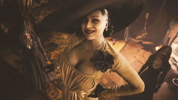 Lady Dimitrescu erwartet euch auf ihrem Horror-Schloss.