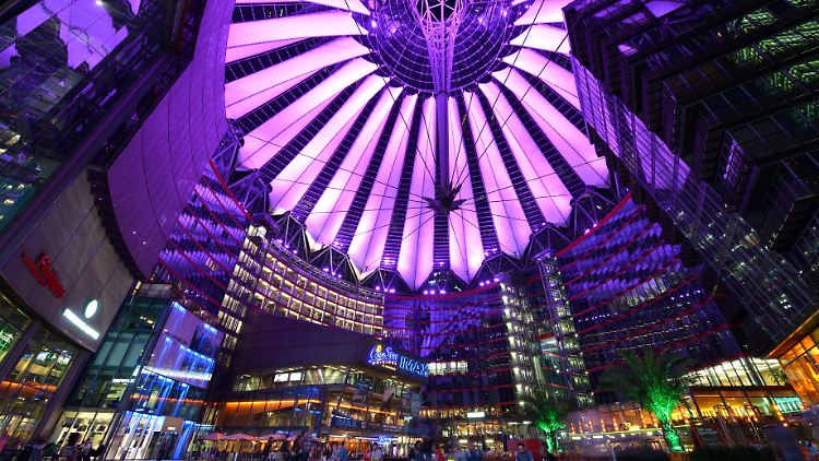 Das Sony-Center in Berlin gehört zu Jahns berühmtesten Arbeiten.