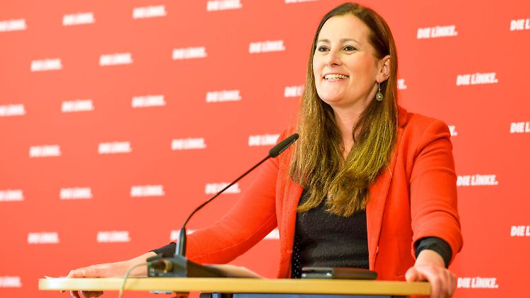 Janine Wissler wird zusammen mit Dietmar Bartsch das Spitzenduo der Linken bilden.
