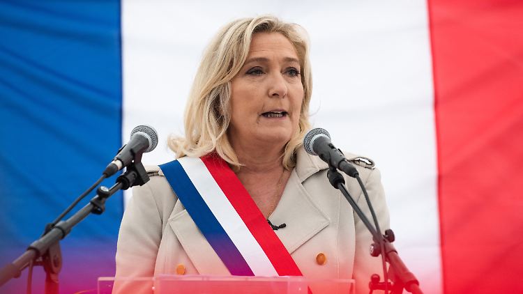 Ist Marine Le Pen eine Gefahr für die Demokratie? Nur noch 49 Prozent der Franzosen glauben das.