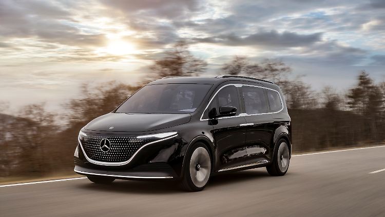 Rein elektrisch soll der Mercedes EQT eine Reichweite von bis zu 265 Kilometern haben.