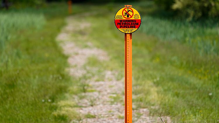 Die Colonial Pipeline führt täglich 2,5 Millionen Barrel Kraftstoffe durch die USA.