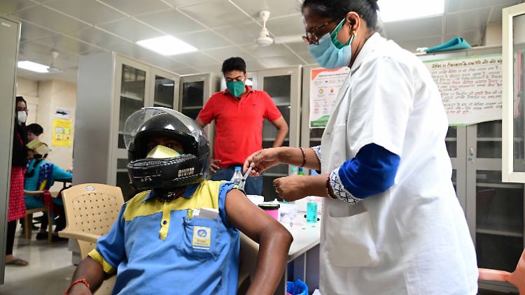 In Indien sind die Sars-CoV-2 Infektionszahlen besonders hoch.
