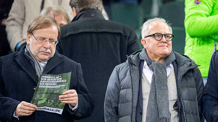 Präsident Keller (r.) ist bereit zum Rücktritt.