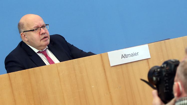 Für Steuersenkungen sieht Wirtschaftsminister Altmaier keinen Raum.