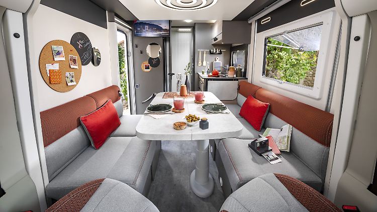 Der Grundriss des Challenger X150 ist erstaunlich innovativ.