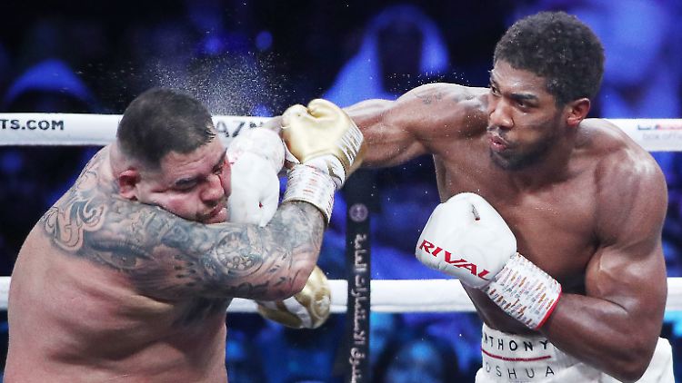 2019 kämpfte Joshua bereits in Saudi-Arabien, damals bezwang er Andy Ruiz jr.