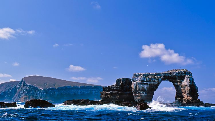 Darwin's Arch vor dem Einsturz, Bild von 2012.