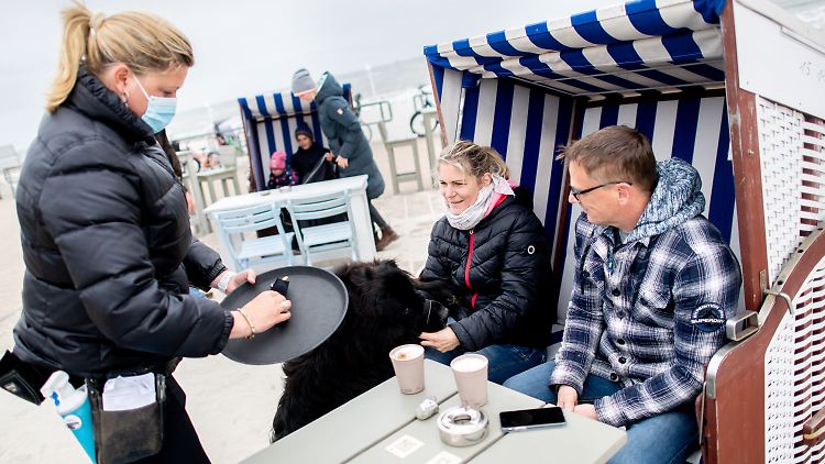 Auf Norderney gibt es wieder Touristen.