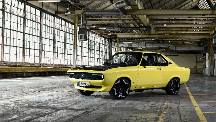 Mit dem sogenannten RestoMOD wurde dem Opel Manta GS von 1973 ein neues, elektrisches Leben eingehaucht.