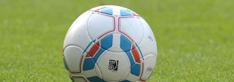Ein Fußball liegt auf dem Spielfeld. Foto: picture alliance/dpa/Symbolbild