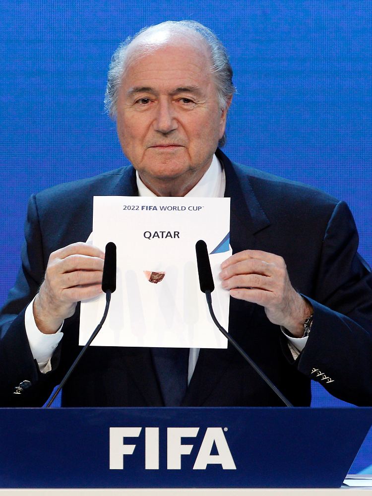 "Es reicht im Jahr 2010 nicht mehr aus, einen Briefumschlag aufzureißen und zu verkünden: The Winner is Katar."