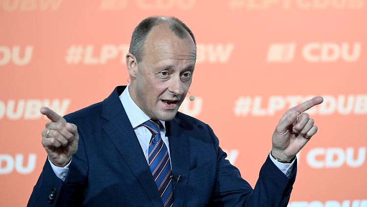 Voll im Wahlkampfmodus: Friedrich Merz.