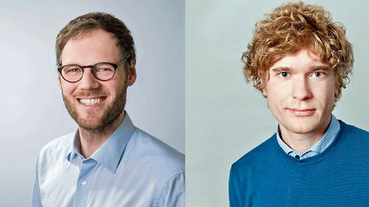 Guido Schulz (l.) und Marcus Groß arbeiten für das Berliner Unternehmen INWT Statistics. Die Webseite wer-gewinnt-die-wahl.de betreiben sie eher nebenbei.