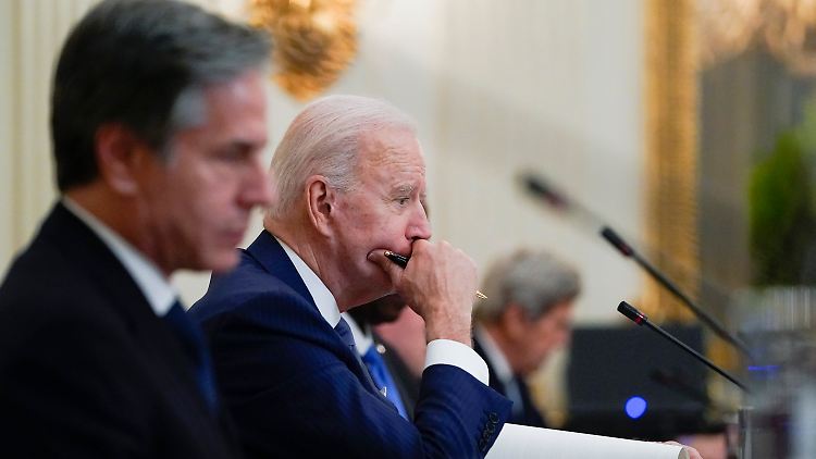 Will die Republikaner für seine Infrastrukturvorhaben mit ins Boot holen: US-Präsident Joe Biden.