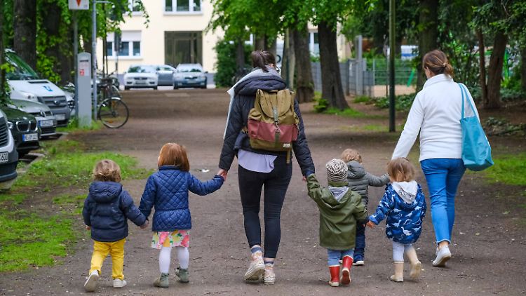 Im vergangenen Jahr wurden in Deutschland nach Angaben des Statistischen Bundesamtes 773.200 Kinder geboren.