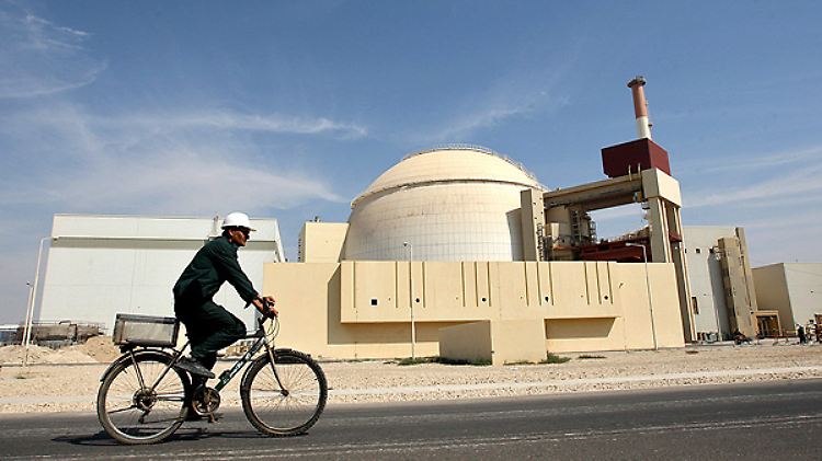 Das iranische Kernkraftwerk Bushehr.