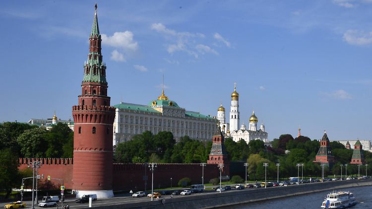Der russische Regierungssitz Kreml in Moskau: Hier zeigt man sich erstaunt über die Empörung des Westens.