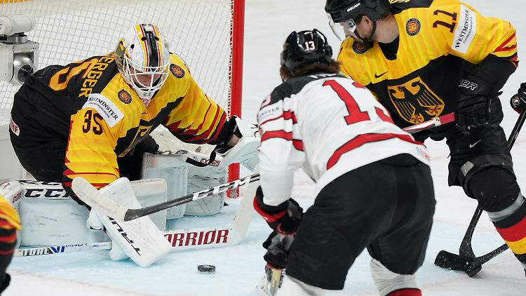 Goalie Niederberger hält trotz Krämpfen bravourös durch.