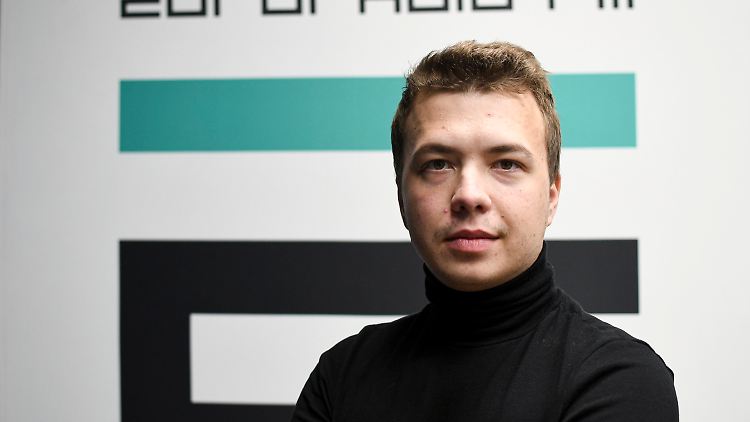 Der belarussische Oppositionelle Roman Protassewitsch wurde am Wochenende festgenommen. Diese Aufnahme stammt von 2019.