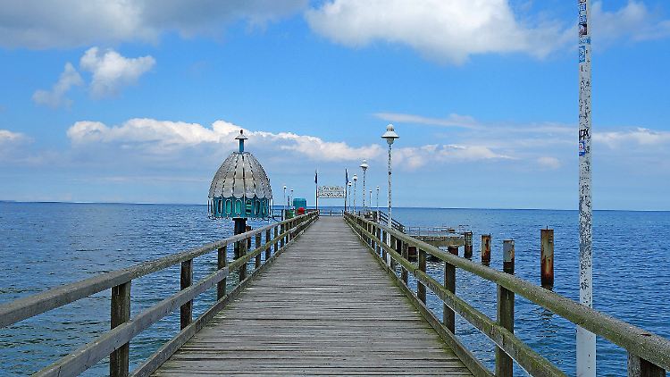 Die Zinnowitzer Seebrücke ist derzeit noch leer. Das dürfte sich bald ändern.