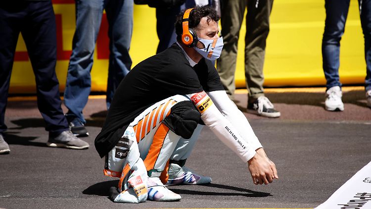 Für Ricciardo läuft es nicht nach Plan.