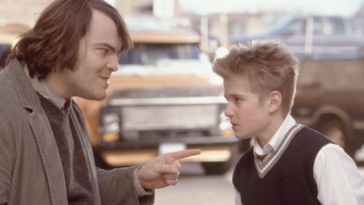 Jack Black und Kevin Clark (v.l.) in "School of Rock".