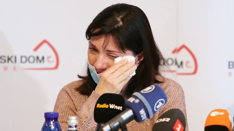 Natalia Protassewitsch weiß nicht, wie es um die Gesundheit ihres Sohnes steht.