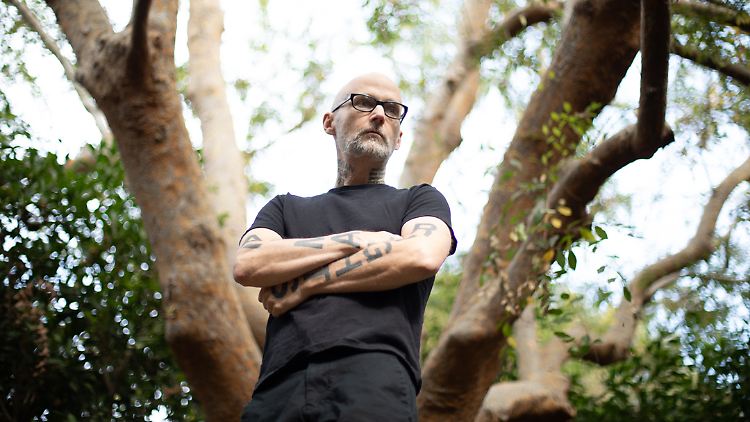 Moby hängt heute lieber in der Natur als in Backstage-Räumen herum.