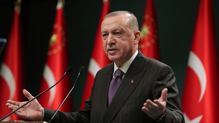 Der türkische Präsident Erdogan nennt die Anschuldigungen des Mafiabosses einen Angriff auf die Türkei.