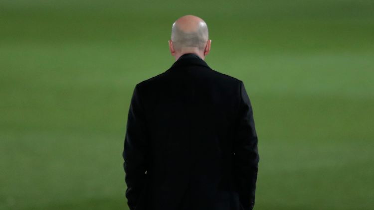 Er schweigt: Zinedine Zidane.