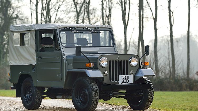 Mitsubishi qualifizierte sich für den Jeep-Nachbau und schickt den CJ-3B ins Rennen.
