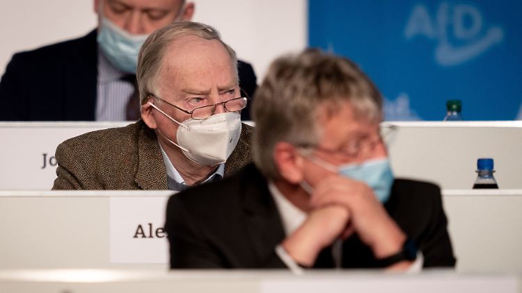 Alexander Gauland findet Jörg Meuthen müsse sich die Entscheidung gegen "sein" Kandidaten-Duo "persönlich anrechnen lassen". 