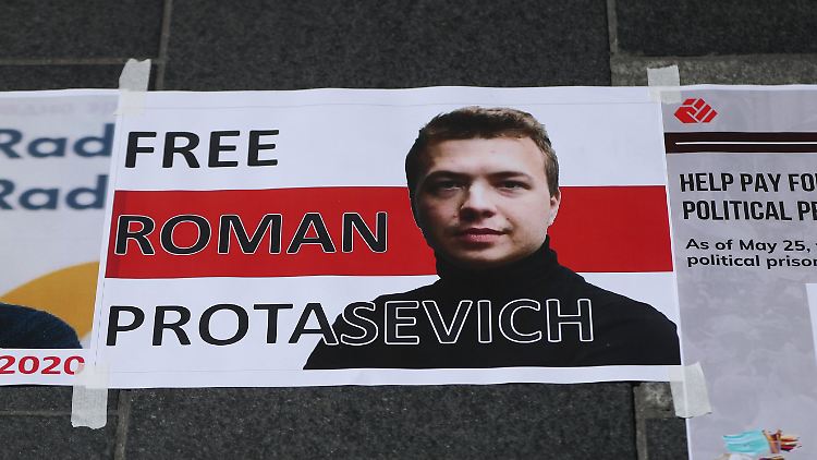 Seit sieben Tagen in belarussischer Haft: Roman Protassewitsch.