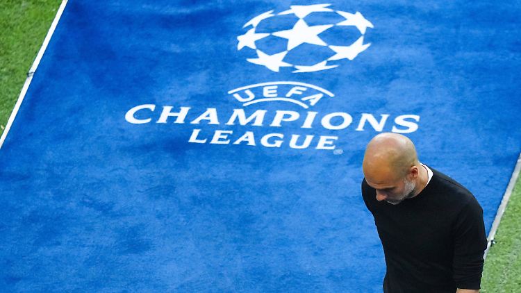 Muss sich einiges an Kritik anhören nach dem verlorenen Finale: Manchester Citys Trainer Pep Guardiola.