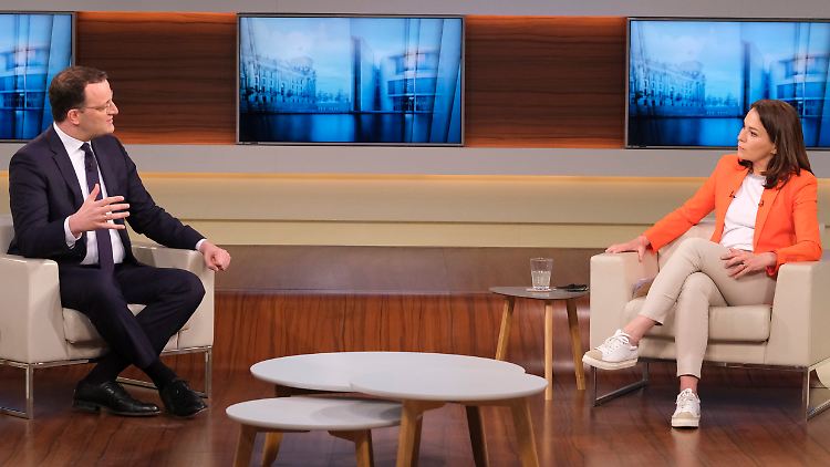 Bundesgesundheitsminister Spahn äußerte sich bei Anne Will zur Debatte um deutsche Corona-Testzentren.