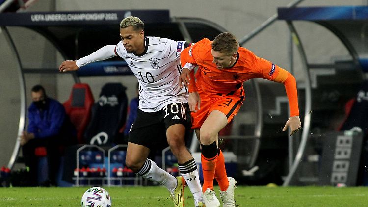 Nmecha fühlt sich "daheim" im DFB-Trikot.