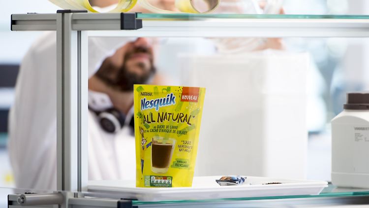 Auch Nesquik enthält zu viel Zucker.