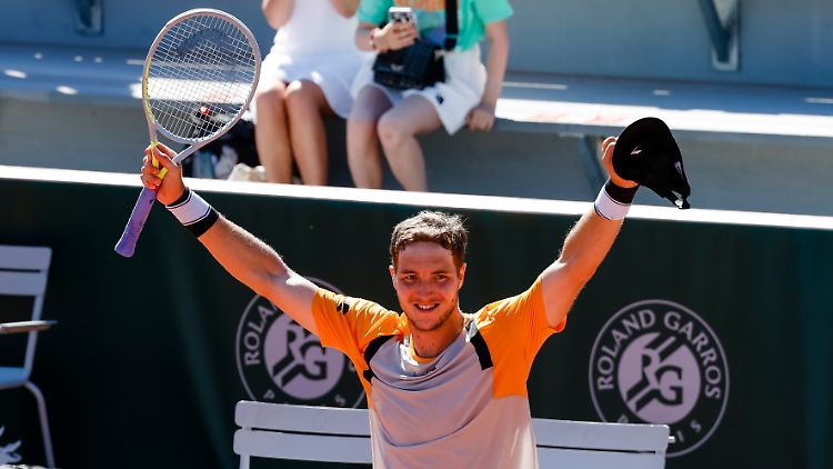 Jan-Lennard Struff hat in Paris die zweite Runde erreicht. 
