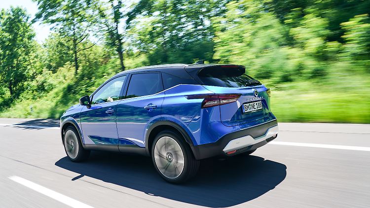 Vor allem das Heck des Nissan Qashqai wurde mit viel Aufwand gestrafft.