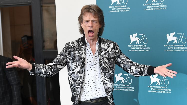 Mick Jagger 2019 bei den Internationalen Filmfestspielen in Venedig.