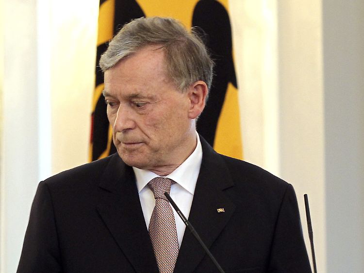 Bundespräsident Köhler gab am 31.05.2010 im Schloss Bellevue in Berlin seinen Rücktritt bekannt.
